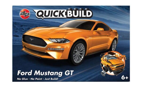 airfix quickbuild ford mustang gt (j6036) model kit
