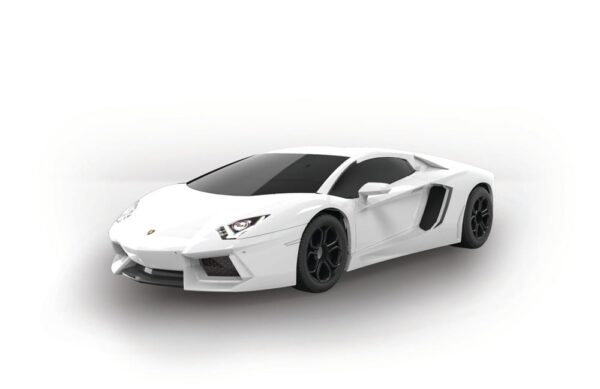 airfix quickbuild lamborghini aventador white (j6019) model kit