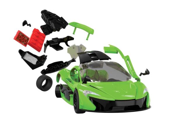 airfix quickbuild mclaren p1 green (j6021) model kit