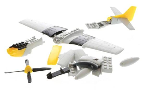 airfix quickbuild p-51d mustang (j6016) model kit