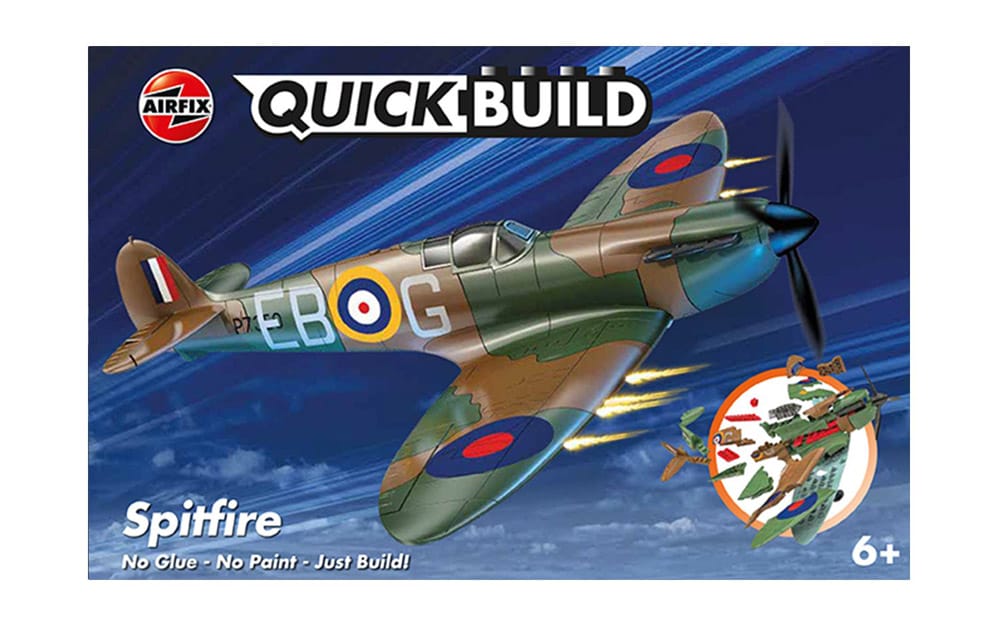 airfix quickbuild spitfire (j6000) model kit