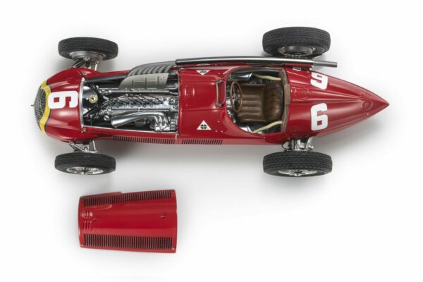 gp replicas - 1:18 alfa romeo alfetta 158 #6 j. fangio winner french gp 1950