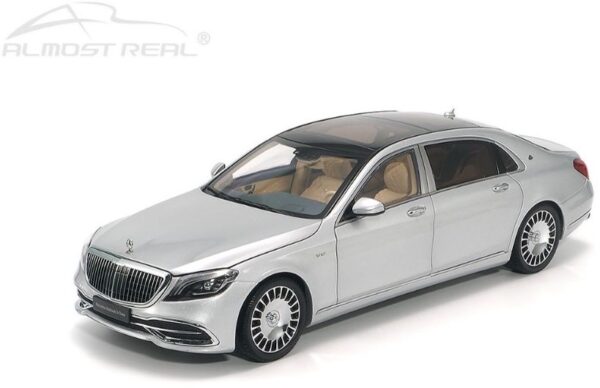 Almost Real 1/18 Mercedes Maybach S650 Silver Diecast Model Car 820113
