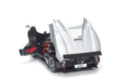 Almost Real 850401001 1:18 Pagani Zonda F Grigio Grey Diecast Models