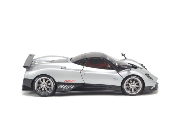 Almost Real 850401001 1:18 Pagani Zonda F Grigio Grey Diecast Models