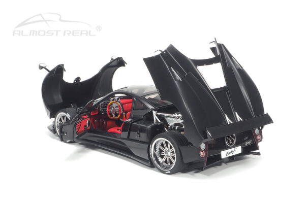 Almost Real 850403001 1:18 Pagani Zonda F Black Diecast Model