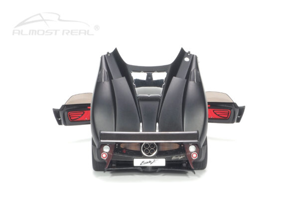 Almost Real 850403001 1:18 Pagani Zonda F Black Diecast Model