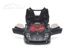 Almost Real 850403001 1:18 Pagani Zonda F Black Diecast Model