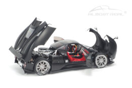 Almost Real 850403001 1:18 Pagani Zonda F Black Diecast Model