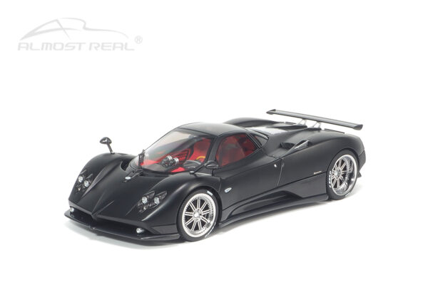 Almost Real 850403001 1:18 Pagani Zonda F Black Diecast Model