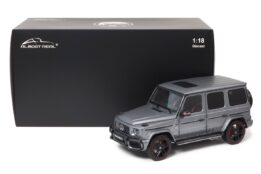 Almost Real 820801 Mercedes AMG G63 2019 Designo Platinum Magno Grey diecast model car