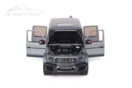 Almost Real 820801 Mercedes AMG G63 2019 Designo Platinum Magno Grey diecast model car