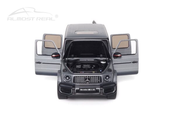 Almost Real 820801 Mercedes AMG G63 2019 Designo Platinum Magno Grey diecast model car