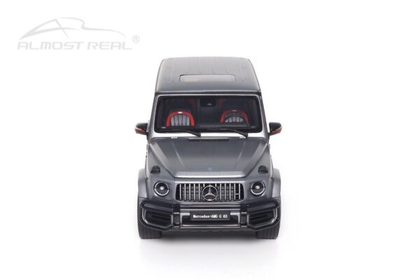 Almost Real 820801 Mercedes AMG G63 2019 Designo Platinum Magno Grey diecast model car