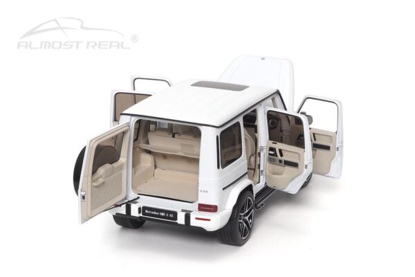 Almost Real 820803 1:18 Mercedes G63 AMG White 2019 Diecast Model
