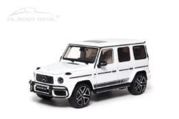 Almost Real 820803 1:18 Mercedes G63 AMG White 2019 Diecast Model
