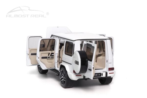 Almost Real 820803 1:18 Mercedes G63 AMG White 2019 Diecast Model