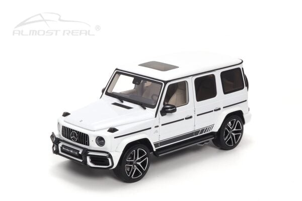 Almost Real 820803 1:18 Mercedes G63 AMG White 2019 Diecast Model