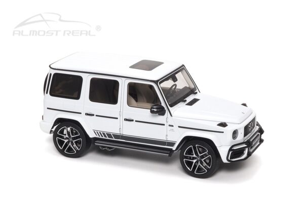 Almost Real 820803 1:18 Mercedes G63 AMG White 2019 Diecast Model