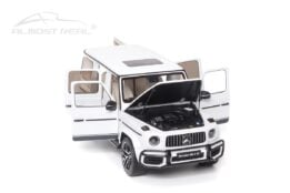 Almost Real 820803 1:18 Mercedes G63 AMG White 2019 Diecast Model