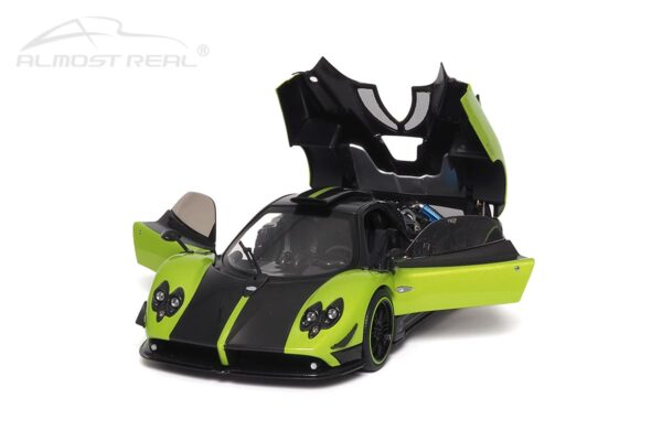 Almost Real - 1:18 Pagani Zonda Cinque Coupe 2009 Verde Firenze - Limited Edition Diecast Model 16 Almost Real - 1:18 Pagani Zonda Cinque Coupe 2009 Verde Firenze - Limited Edition Diecast Model