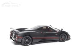 1:18 Pagani Zonda F Gloss Carbon Black with Red Stripe 2015 - Limited Edition Diecast Model - Almost Real