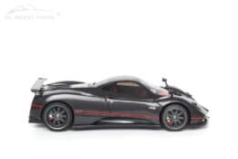 1:18 Pagani Zonda F Gloss Carbon Black with Red Stripe 2015 - Limited Edition Diecast Model - Almost Real