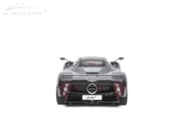 1:18 Pagani Zonda F Gloss Carbon Black with Red Stripe 2015 - Limited Edition Diecast Model - Almost Real
