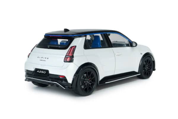 Alternative view of Solido 1:18 Alpine A290 GTS 2024 White (S1812604) Diecast Model