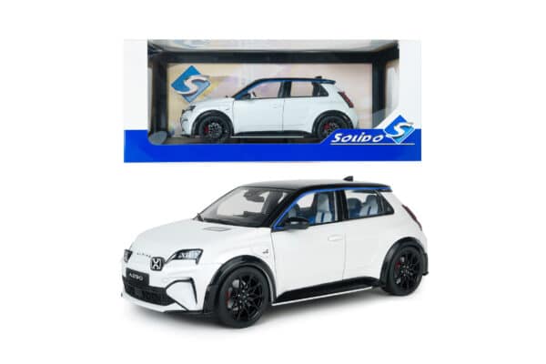 Solido 1:18 Alpine A290 GTS 2024 White (S1812604) Diecast Model 21 Solido 1:18 Alpine A290 GTS 2024 White (S1812604) Diecast Model