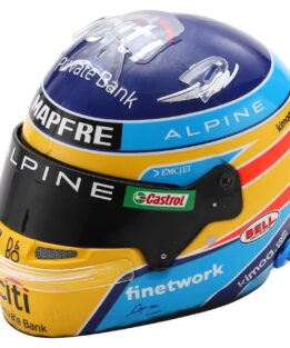 Spark 1/5 Fernando Alonso Helmet Alpine 2021 F1