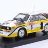1:24 Audi S1 Quattro No.5 Walter Rohrl Winner San Remo Rally 1985 - Diecast Model 24 1:24 Audi S1 Quattro No.5 Walter Rohrl Winner San Remo Rally 1985 - Diecast Model