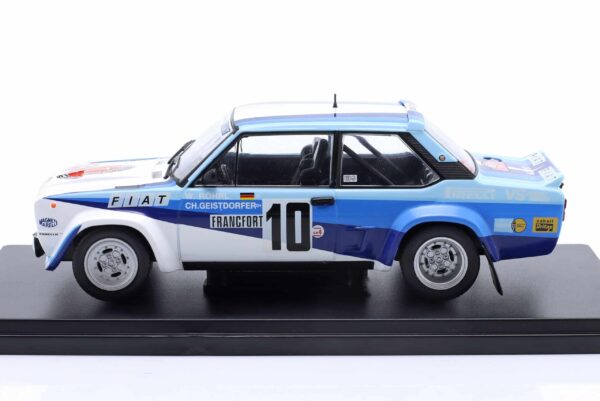1:24 Fiat 131 Abarth No.10 Walter Rohrl Winner Monte Carlo Rally 1980 World Champion - Diecast Model 7 1:24 Fiat 131 Abarth No.10 Walter Rohrl Winner Monte Carlo Rally 1980 World Champion - Diecast Model