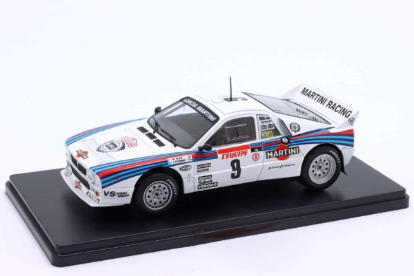 1:24 Lancia 037 No.9 Markku Alen Winner Rally Tour de Corse 1983 - Diecast Model 9 altaya_1_24_lancia_037_rally_no9_winner_rallye_tou