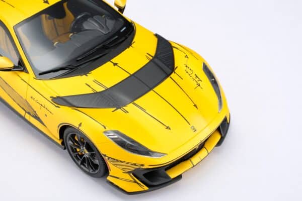 Amalgam 1:18 Ferrari 812 Competizione Tailor Made (M6313-SC1) Resin Model 14 Amalgam 1:18 Ferrari 812 Competizione Tailor Made (M6313-SC1) Resin Model