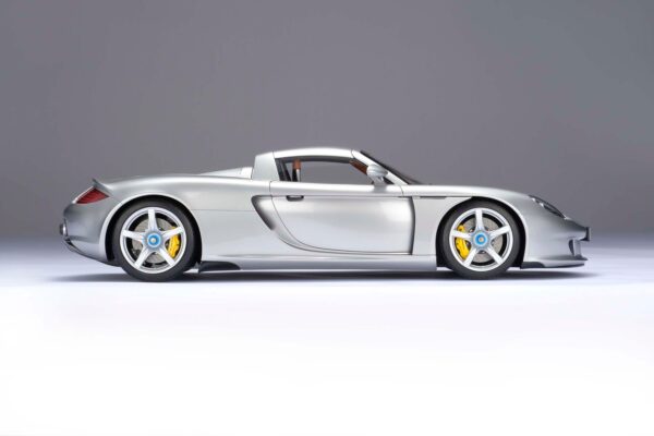 Amalgam 1:8 Porsche Carrera GT 2003 GT Silver Metallic (M6337-SC1) Resin Model 15 Amalgam 1:8 Porsche Carrera GT 2003 GT Silver Metallic (M6337-SC1) Resin Model