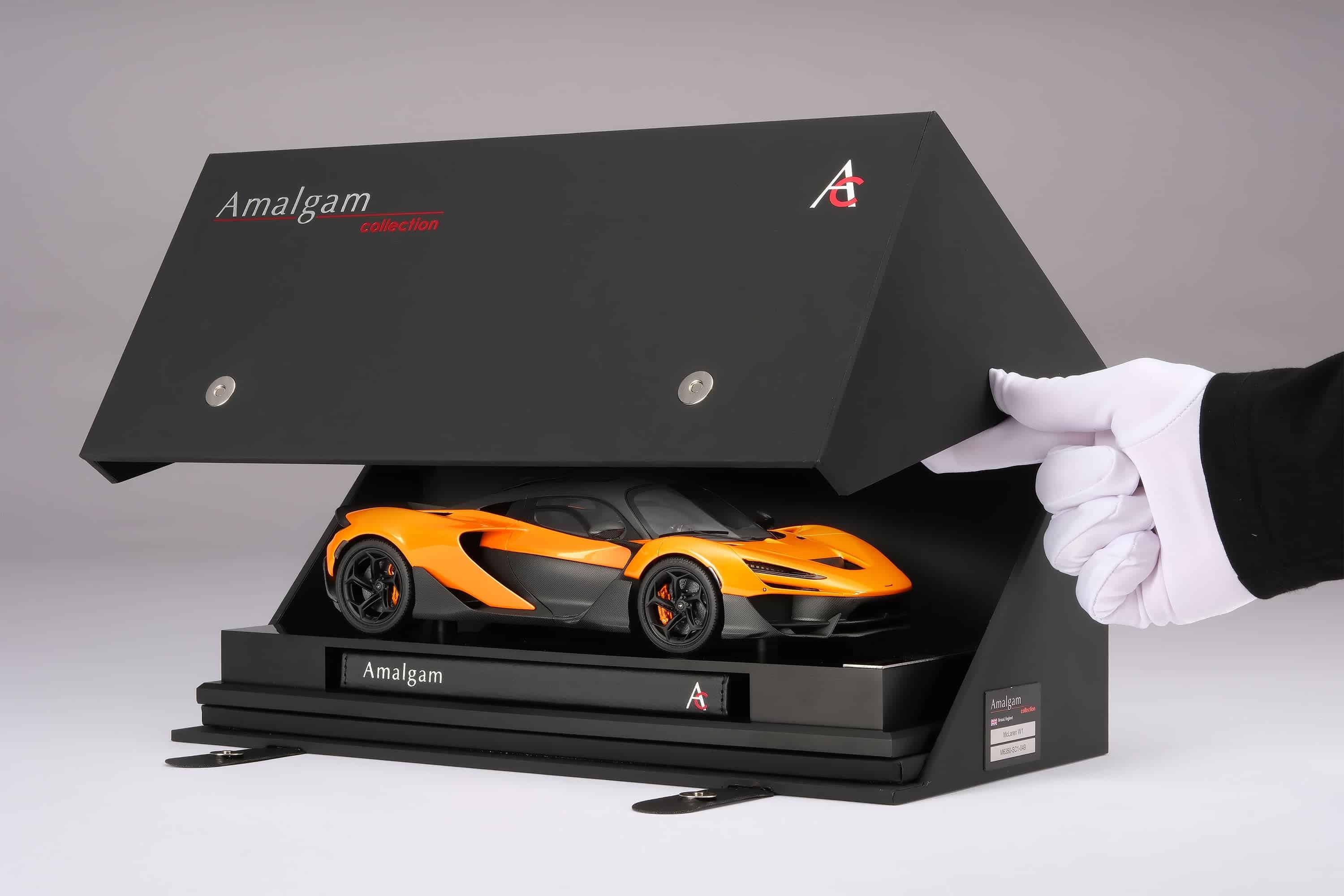 Amalgam 1:18 McLaren W1 Papaya Spark (M6350-SC1) Resin Model 5 Amalgam 1:18 McLaren W1 Papaya Spark (M6350-SC1) Resin Model - Image 5