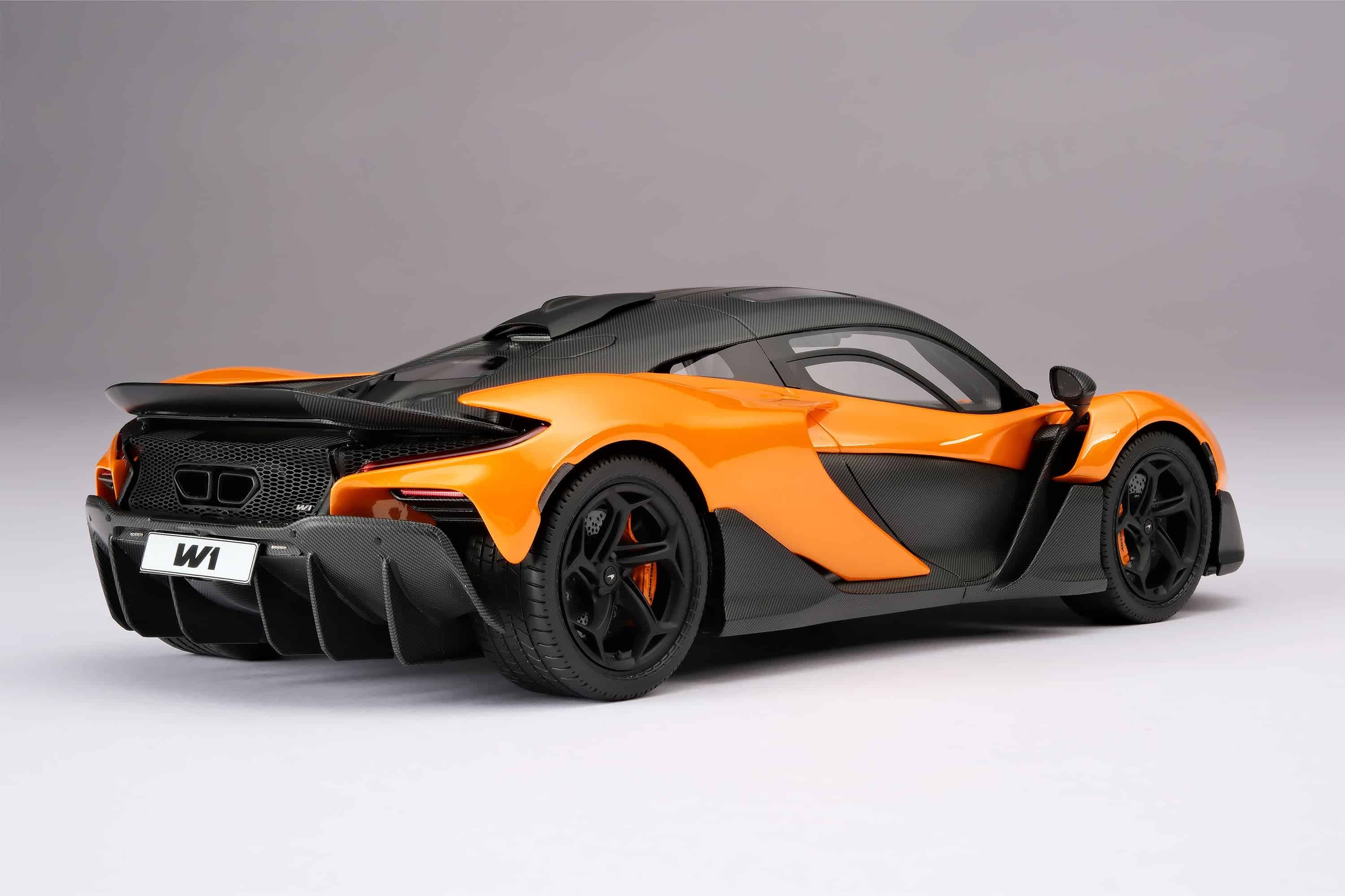 Amalgam 1:18 McLaren W1 Papaya Spark (M6350-SC1) Resin Model 9 Amalgam 1:18 McLaren W1 Papaya Spark (M6350-SC1) Resin Model - Image 9