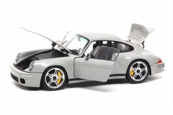 almost real - 1:18 ruf scr 2018 chalk grey