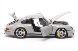 almost real - 1:18 ruf scr 2018 chalk grey