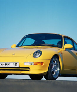 Minichamps 1/18 Porsche 911 (993) RS Yellow Diecast Model 155061120