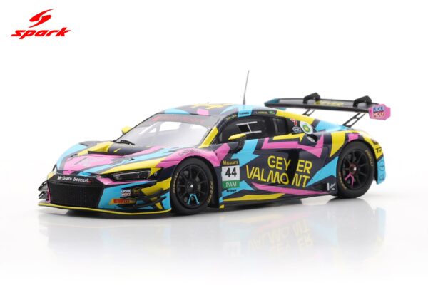 Alternative view of Spark 1:43 Audi R8 LMS EVO II No.44 Geyer Valmont Racing Bathurst 12h 2025 S.Andrews, M.Zalloua, S.Pires (AS086) Limited Edition Resin Model