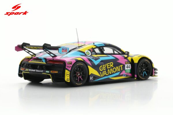 Spark 1:43 Audi R8 LMS EVO II No.44 Geyer Valmont Racing Bathurst 12h 2025 S.Andrews, M.Zalloua, S.Pires (AS086) Limited Edition Resin Model 13 Spark 1:43 Audi R8 LMS EVO II No.44 Geyer Valmont Racing Bathurst 12h 2025 S.Andrews, M.Zalloua, S.Pires (AS086) Limited Edition Resin Model