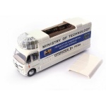 Autocult - 1:43 Bedford SB3 Mobile Cinema White/Blue