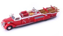 Diamond T City Service Ladder Truck Red
