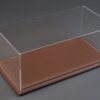 Maranello 1:18 Display Case with Brown Leather Base