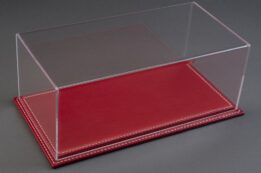 Maranello 1:18 Display Case with Red Leather Base