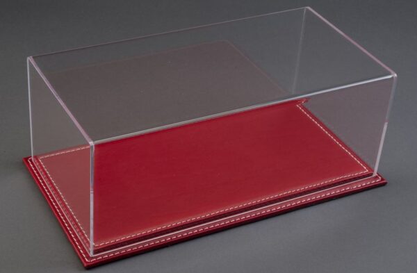 Maranello 1:24 Display Case with Red Leather Base