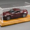 Aichi 1:18 Display Case with Linden Wood Base (Narrow Edge)
