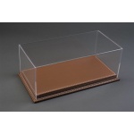 Mulhouse 1:18 Display Case with Brown Leather Base